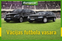 Svinam Vācijas futbola vasaru Europcar